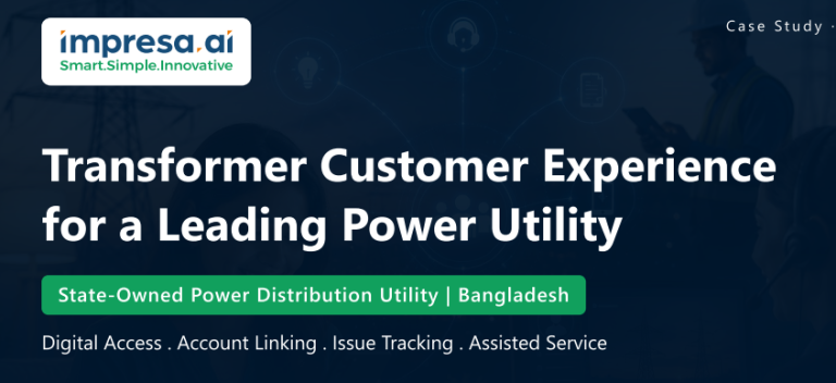 Transformer Customer Experience for a Leading Power Utility